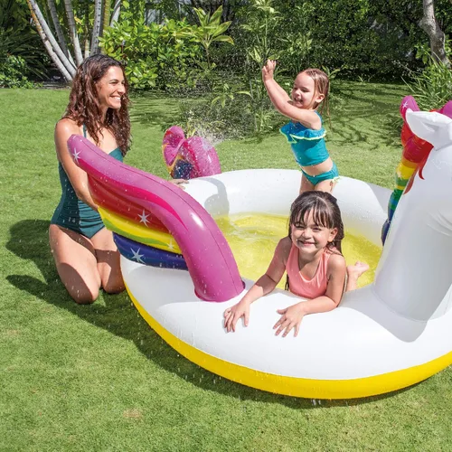Miniatura 4 de Intex Mystic Unicorn - Piscina inflable, color blanco