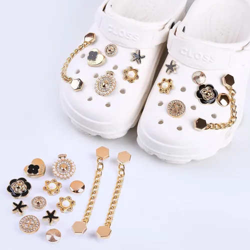 Miniatura 4 de Dijes para zapatos, adornos de zapatos, bonitos accesorios de zapatos para adolescentes, niños y adultos, dijes estéticos de decoración de zapatos