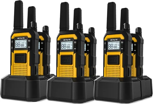 Retevis RB48 - Radio de 2 vías de largo alcance, Walkie Talkies a prueba de agua IP67 para adultos, a prueba de caídas, 2000mAh, Radios de dos vías