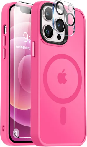 Miniatura 39 de Vooii Funda para iPhone SE 3ª/2ª/2020 con Magnético, Funda iPhone 8/7 [Compatible con Magsafe] [Diseño Integrado] Sensación de Agarre Cómoda Delgada