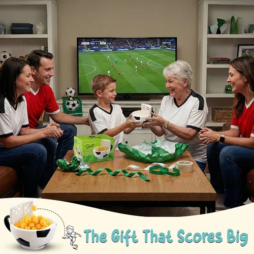 Miniatura 7 de MAX'IS Creations Taza de fútbol con portería, para Navidad, entrenador de fútbol, hombre, mamá de fútbol, niños y niñas de 8 a 14 años, taza