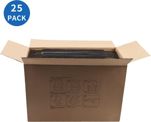 Miniatura 6 de Hoikwo Paquete de 25 cajas de envío de 11 x 8 x 2 pulgadas para pequeñas empresas, cajas de cartón de embalaje negras, caja de embalaje de correo