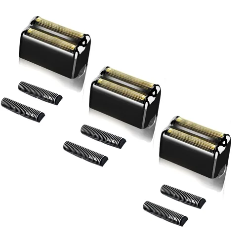 Miniatura 10 de Lámina de repuesto profesional y cortadores para afeitadora BaBylissPRO Barberology de doble lámina, compatible con la afeitadora BaBylissPRO Oro