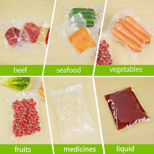 Miniatura 3 de L'ELEF MISTICO Bolsas selladoras al vacío para alimentos, 11''X20' (3 rollos) sin BPA, bolsas ahorradoras de alimentos para sellador, bolsas