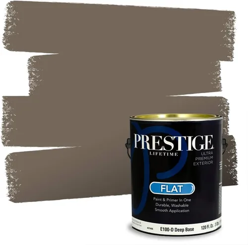 Miniatura 49 de Prestige Paints - 2 en 1, pintura base y pintura de exterior, P500-N-SW7020 SW6991-PCM