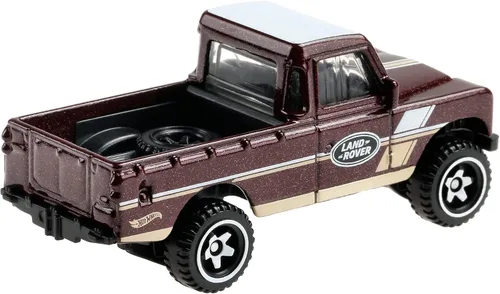 Miniatura 2 de Hot Wheels Land Rover Series III - Vehículo pickup a escala 1:64, regalo para coleccionistas y niños a partir de 3 años
