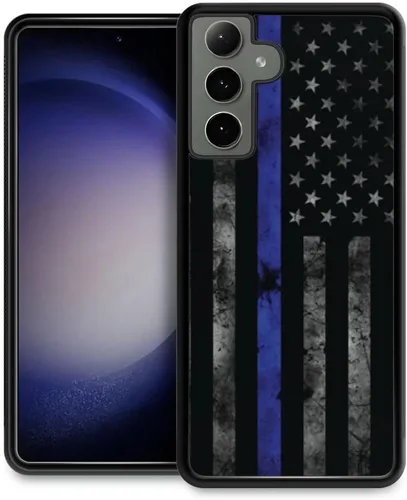 Miniatura 10 de DJSOK Funda compatible con Samsung Galaxy S22 Ultra, diseño con patrón de parachoques trasero, esquinas reforzadas contra arañazos, esquinas Bandera