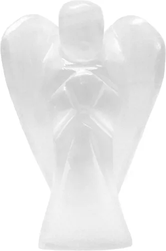 Miniatura 23 de Figura de ángel guardián de amazonita de 2 pulgadas, piedra natural tallada a mano, excelente para aliviar el estrés, la esperanza y la manifestación