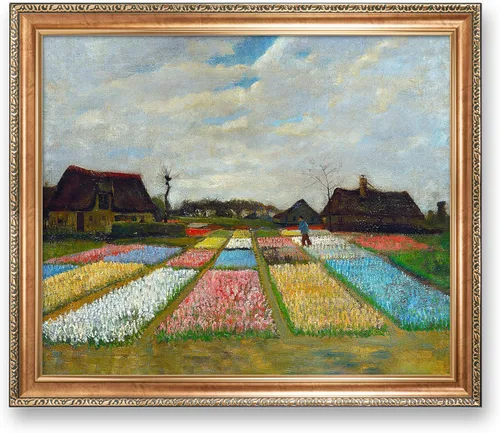 Miniatura 214 de A&T ARTWORK Noche estrellada sobre el Ródano de Vincent Van Gogh. Tamaño del marco: 36 x 30 pulgadas, tamaño de la imagen: 30 x 24 pulgadas
