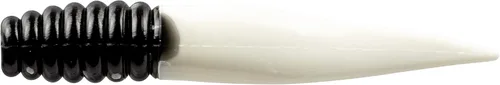 Miniatura 60 de Bobby Garland Slab Slay'R Señuelo de pesca de plástico suave para crappie, equipo de pesca y accesorios, 2 pulgadas, Chartreuse Silver Chartreuse