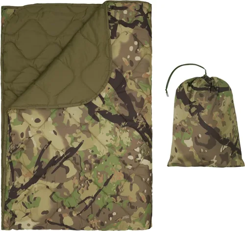 Miniatura 43 de LOOGU Manta Camuflaje Impermeable Aislante Forro de Poncho para Camping al Aire Libre, Senderismo, Caza, Supervivencia, Mochileros, Picnic Us