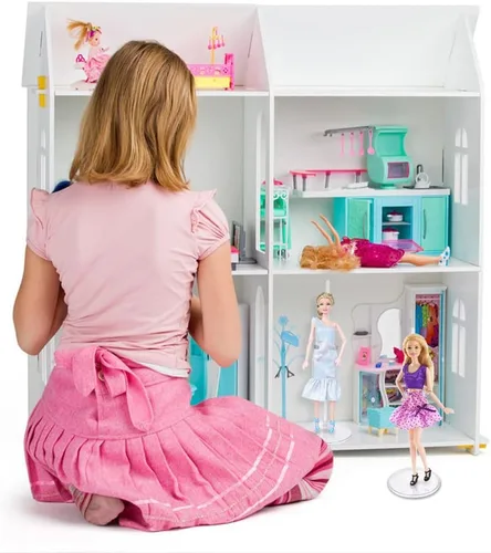 Miniatura 7 de 10 soportes de exhibición de acrílico para muñecas, soporte de exhibición de muñeca ideal con clip de cintura ajustable para muñecas de 11 a 13 10