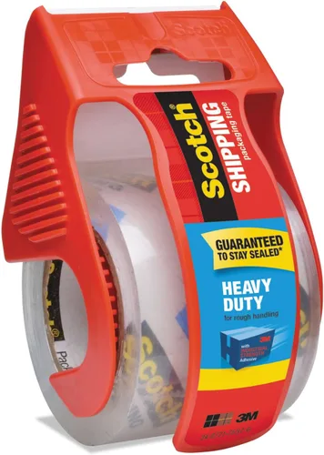 Miniatura 3 de 3850 Heavy-Duty cinta de embalar en Sure Start Disp. 1.88" X 22.2yds, transparente