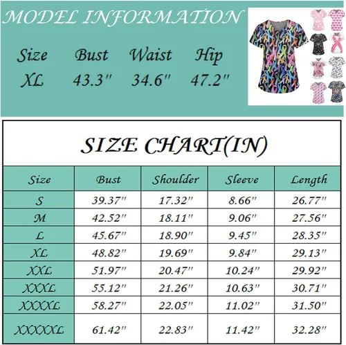 Miniatura 3 de Ropa quirúrgica para mujer, cómoda, ligera, duradera, suave, elástica, con cuello en V, camiseta médica