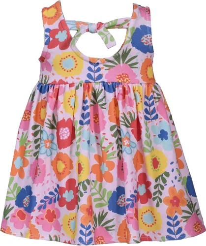 Miniatura 2 de Bonnie Jean Vestido de verano para niña Vestido floral de primavera con sombrero para bebés y niñas pequeñas