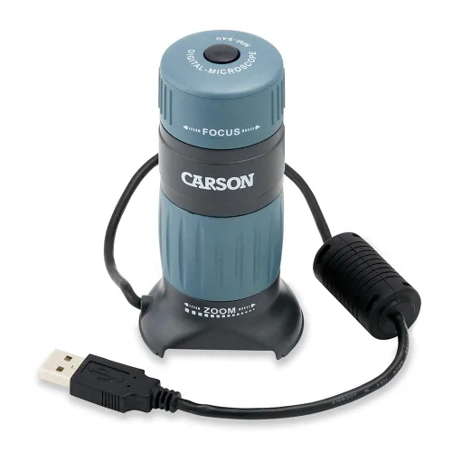 Miniatura 3 de Carson zPix 300 Zoom 90x-480x Power USB Microscopio digital con cámara integrada y captura de video (MM-940)
