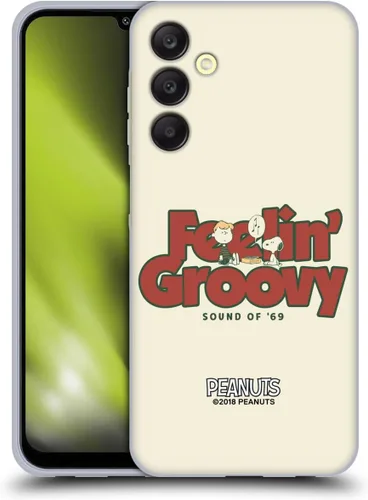Miniatura 316 de Head Case Designs Funda de gel Woodstock 50th con licencia oficial de Peanuts Snoopy Guitar 1969 [protección de grado militar] compatible