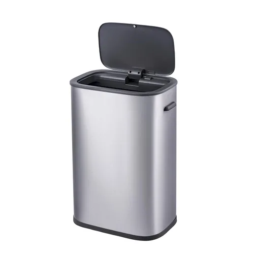 Miniatura 3 de Bote de basura automático con sensor de movimiento con tapa, cubo de basura sin contacto de 14.5 galones, cubo de basura de 55 litros para cocina