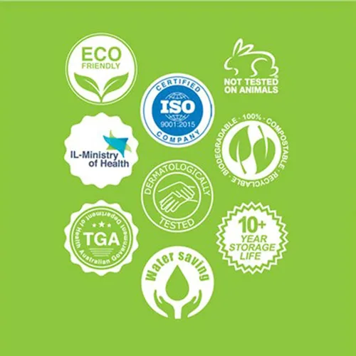 Miniatura 4 de Easy Bath - Toallitas de baño 100% biodegradables sin enjuague, hipoalergénicas con tecnología de liberación administrada, ducha completa con solo