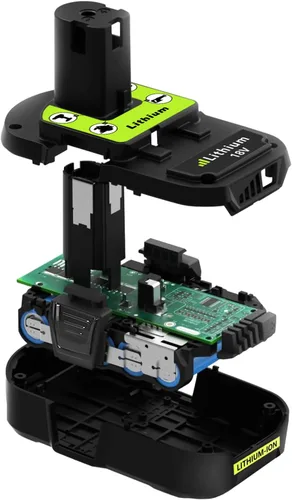 Miniatura 8 de Reemplazo para batería Ryobi de 18 V: 3.0 Ah para P107 P108 P109, herramientas eléctricas inalámbricas de 18 voltios para manualidades, creador