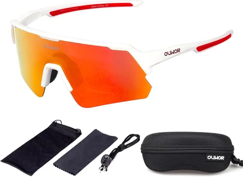 Miniatura 8 de Gafas de ciclismo polarizadas para hombres, mujeres y jóvenes, UV400, gafas de sol para bicicleta de montaña, MTB, correr, pesca, béisbol