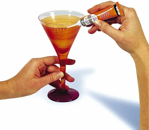 Miniatura 3 de Pebeo Vitrea 160, Juego de 10 Delineadores de Pintura para Vidrio, Tubos de 20 ml 0.67 fl oz (Paquete de 10)