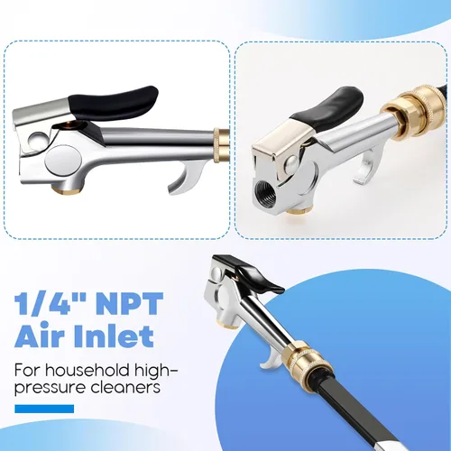 Miniatura 4 de Threlaco Filtro de Aire de 16", Varilla de Limpieza de Radiador para Sistemas de Refrigeración de Alta Eficiencia y Radiadores, Varillas de Limpieza