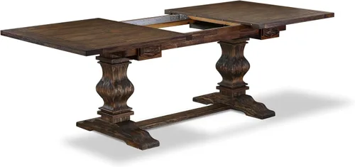 Miniatura 8 de East West Furniture LAGA11-78-03 - Juego de mesa de comedor de 11 piezas, incluye una mesa de comedor rectangular con hojas extraíbles y 10 sillas