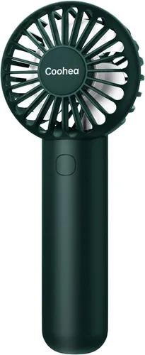 Miniatura 9 de Coohea Mini Ventilador de Mano, Diseño Pequeño y Bonito, 3 Velocidades Potentes, Batería Recargable USB Operada, Ventilador Personal Portátil