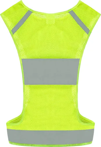 Miniatura 4 de Chaleco reflectante de seguridad para correr con bolsillo para correr, andar en bicicleta