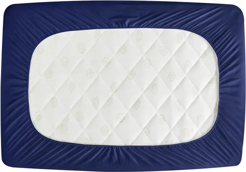 Miniatura 4 de Pack and Play Sábanas ajustadas, paquete de 2 sábanas para colchón Graco Pack n Play, sábanas para cuna pequeña para bebés niños y niñas Nube azul