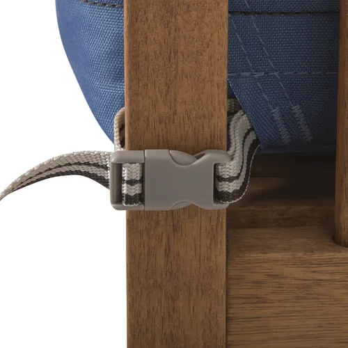 Miniatura 7 de Classic Accessories Ravenna - Cojín de asiento de patio resistente al agua de 21 x 19 x 5 pulgadas, color gris pardo oscuro, cojín de sofá biplaza