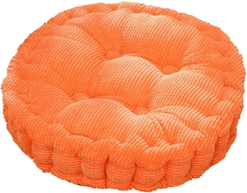 Miniatura 4 de Cojines redondos cómodos para silla de 15 pulgadas de profundidad. Cojín suave para asiento de oficina