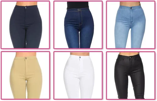 Miniatura 8 de SOHO GLAM - Jeans elásticos entallados con cintura superalta, para mujer (S-3XL)