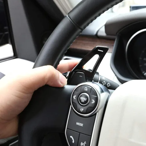 Miniatura 3 de Aleación de aluminio Volante Paletas de cambio de engranajes Accesorio de coche para Land Rover Discovery 4 LR5 L462 Sport Evoque Vogue para Jaguar