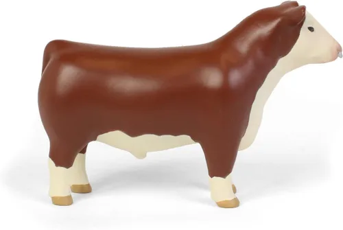 Miniatura 2 de Little Buster Toys Hereford Show Bull con aro de nariz