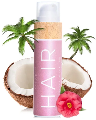 COCOSOLIS Mascarilla de aceite 3 en 1, repara el cabello dañado, sedoso y suave y radiante, estimula el crecimiento rápido del cabello, evita la