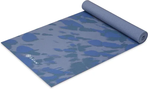 Miniatura 19 de Gaiam - Alfombrilla de yoga, 6 mm, extra gruesa, antideslizante, de primera calidad, para todo tipo de yoga, pilates y ejercicios en el suelo