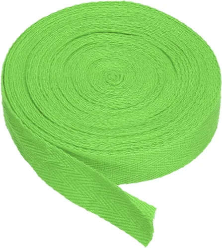 Miniatura 96 de PATIKIL Cinta de sarga de algodón de 1 pulgada, 50 yardas, cinta de algodón, cinta de encuadernación al bies, cinta de espiga para costura, Verde