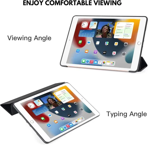 Miniatura 6 de RUBAN Funda para iPad de 9.7 pulgadas 6ª 5ª generación, Air 2/Air 1 2018 2017 - Funda inteligente ultra delgada y ligera con funda flexible