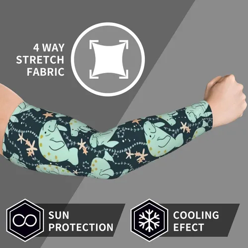 Miniatura 6 de Mangas de enfriamiento para brazos de protección solar UV para hombres y mujeres jóvenes