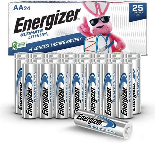 Miniatura 13 de Energizer Ultimate Lithium AA Baterías (Paquete de 2), Baterías de Litio Doble A de 1.5V