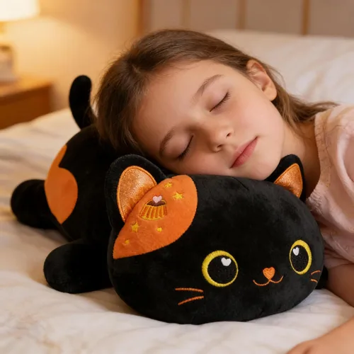 Miniatura 2 de Onsoyours - Peluche de gato original de 13 pulgadas, peluche de gatito de felpa suave, animal de peluche para niños y adultos, almohada kawaii