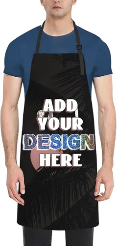 Miniatura 9 de Delantal personalizado, diseño personalizado, nombre, texto, foto, logotipo, chef, delantal de cocina, delantal de cocina impermeable, para hombres