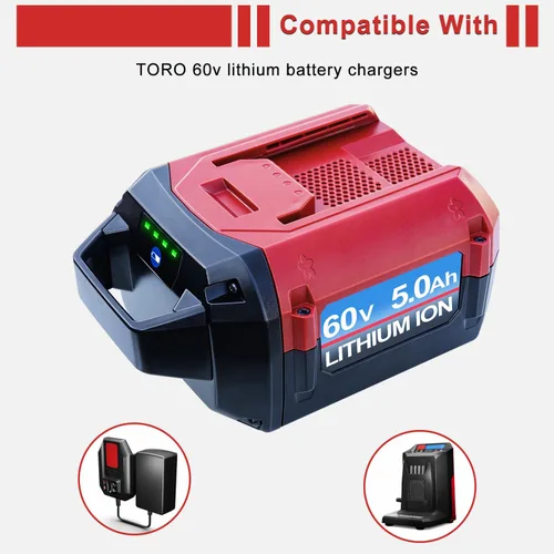 Miniatura 5 de DTK Reemplazo de batería para batería Toro 60V 5Ah 60V Batería