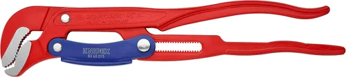 KNIPEX Herramientas - Llave de tubo de patrón sueco, ajuste rápido en forma de S (8360015)