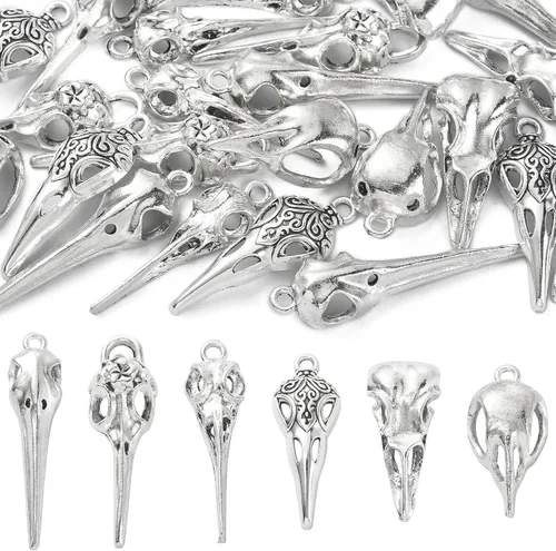 Miniatura 10 de Ipotkitt 100 dijes de vajilla de estilo vintage, cuchara, cuchillo, tenedor, dijes antiguos de cocina para manualidades, joyería, accesorios