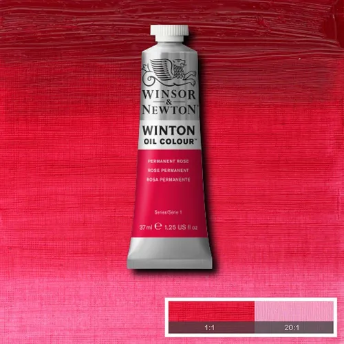 Miniatura 3 de Winsor & Newton Tubos de pintura Winton de aceite Rosa permanente