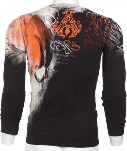 Miniatura 8 de Archaic by Affliction Men's Long Sleeve Thermal Shirt Night Watcher
