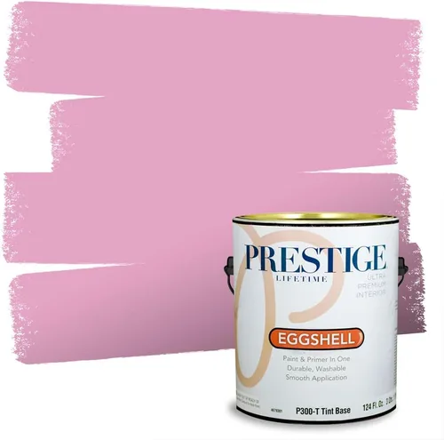 Miniatura 34 de Prestige Paints - Pintura exterior e imprimación en uno, 1 galón, plano, E500-P-A011GP